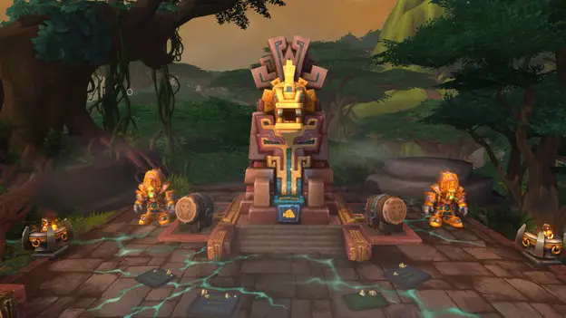 Image of Akunda's loa shrine