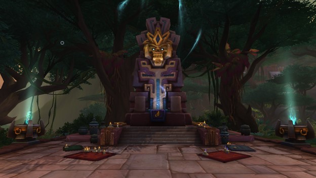 Image of Bwonsamdi's loa shrine