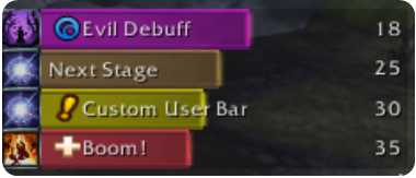 Deadly Boss Mods timer bars