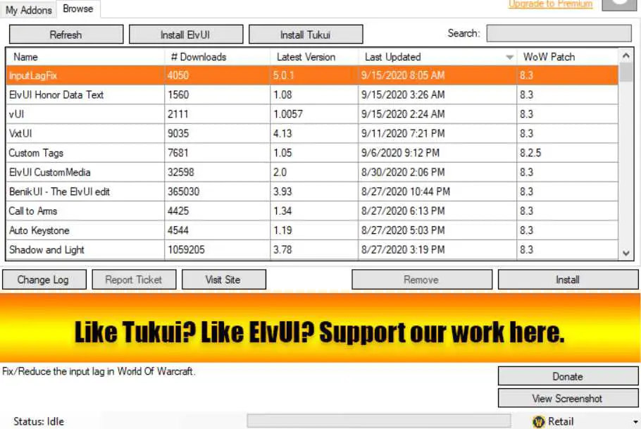 Tukui desktop client