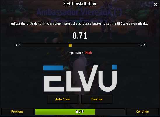 wow elvui update manually