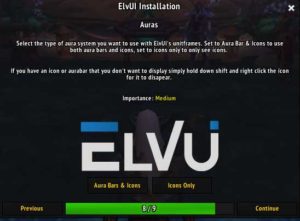 easy setup for elvui wow