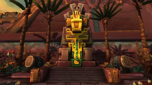 Image of Kragwa's loa shrine