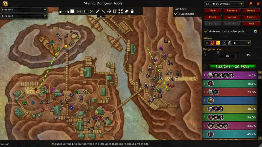 Mythic Dungeon Tools is a helpful addon for tracking the groups of enemies and path you want to take in Mythic+