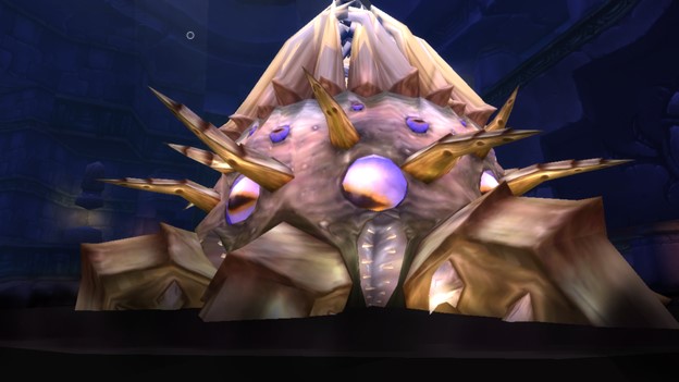 Screenshot of the Old God C'Thun in Ahn'Qiraj - World of Wacraft