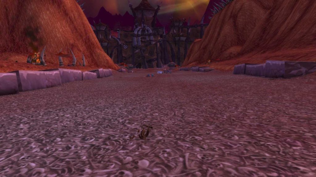 Path to Hellfire Citadel littered with corpses
