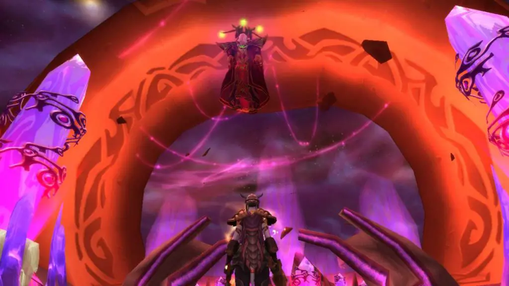 Screenshot of Kael'thas in Tempest Keep raid