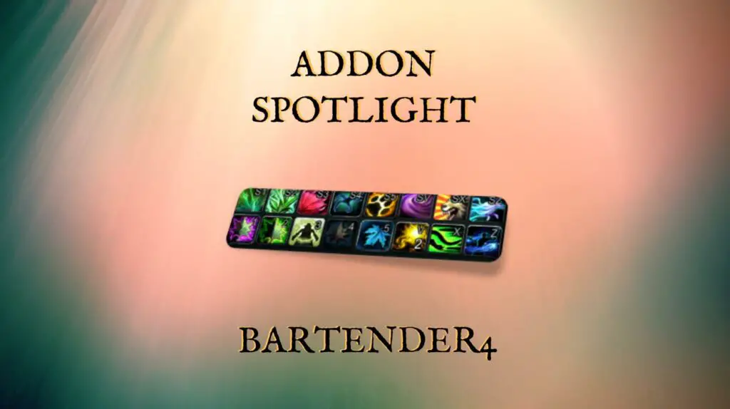 bartender wow addon