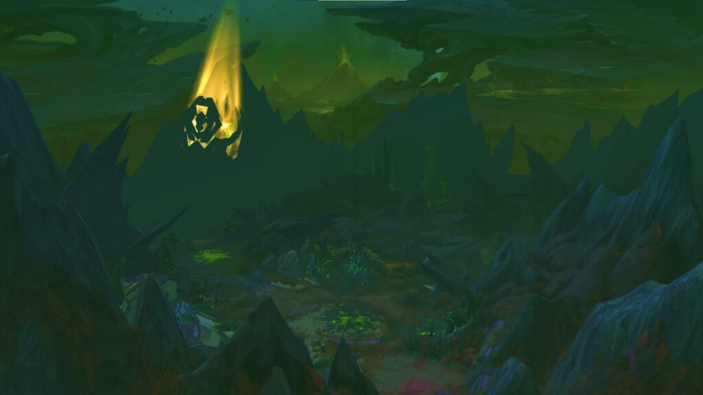 Screenshot of Argus in World of Warcraft.