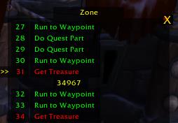 Screenshot of Azeroth Auto Pilot addon in World of Warcraft