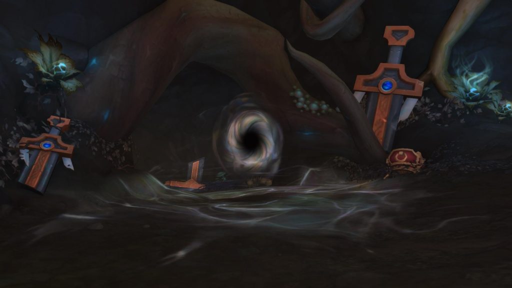 Image of rift portal in Korthia WoW Shadowlands.