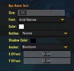 Enemy text name options in Plater