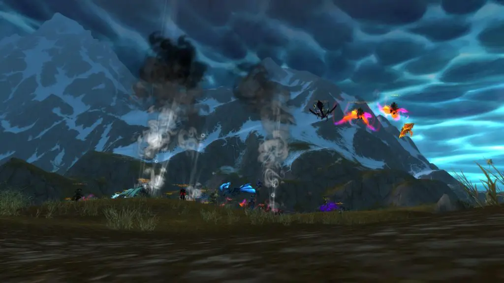 Sha of Anger spawn animation in World of Warcraft