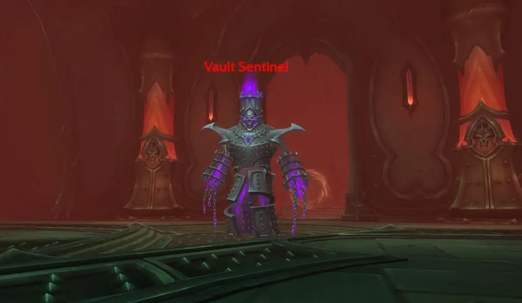 Vault Sentinel boss from the Adamant Vaults Torghast in World of Warcraft.