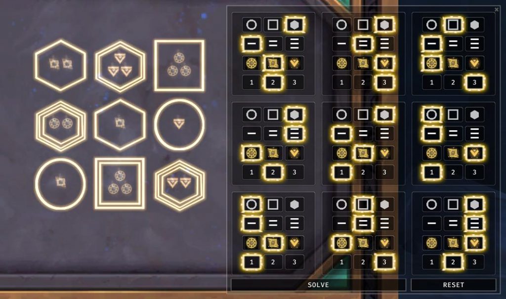 Fugueal Protolock with Zereth Mortis Puzzle Helper addon