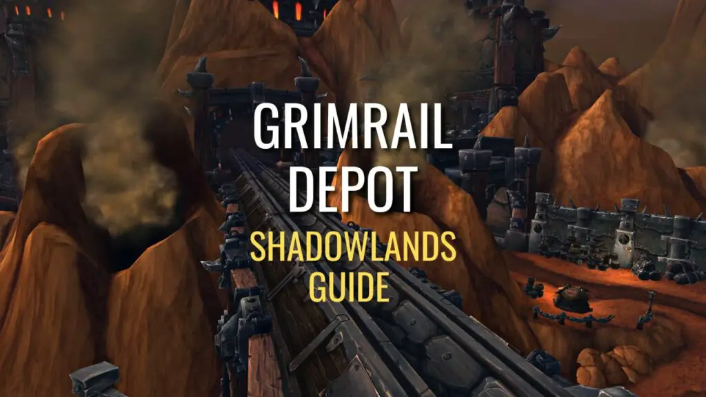 Screenshot of Grimrail Depot in World of Warcraft