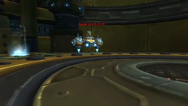 Screenshot of King Mechagon in the Operation Mechagon dungeon in World of Warcraft