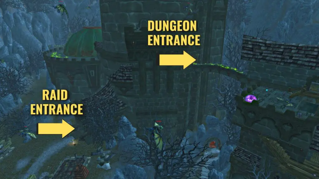 Dungeon entrance for Return to Karazhan