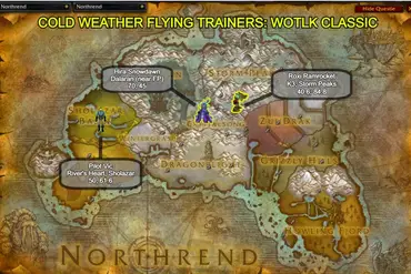 Cold Weather Flying Guide - How to Fly in Northrend - WotLK